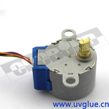 步进电机部件使用UV胶水能绝缘保护！